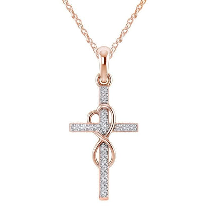 Blessed Infinity Crucifix - emmy-rae-jewels.com