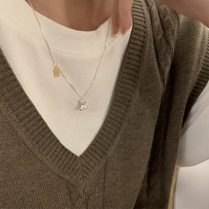 Bria Silver Teddy Pendant - emmy-rae-jewels.com