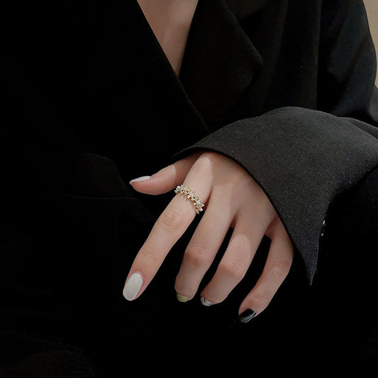 Cecilia Floral Pearl Ring - emmy-rae-jewels.com