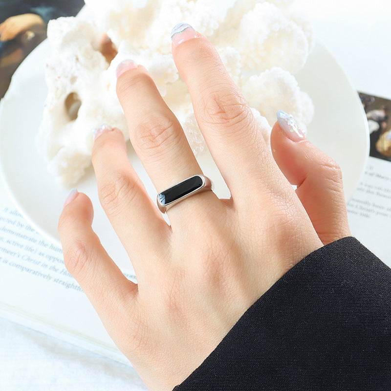 Brenda Golden Onyx Ring - emmy-rae-jewels.com