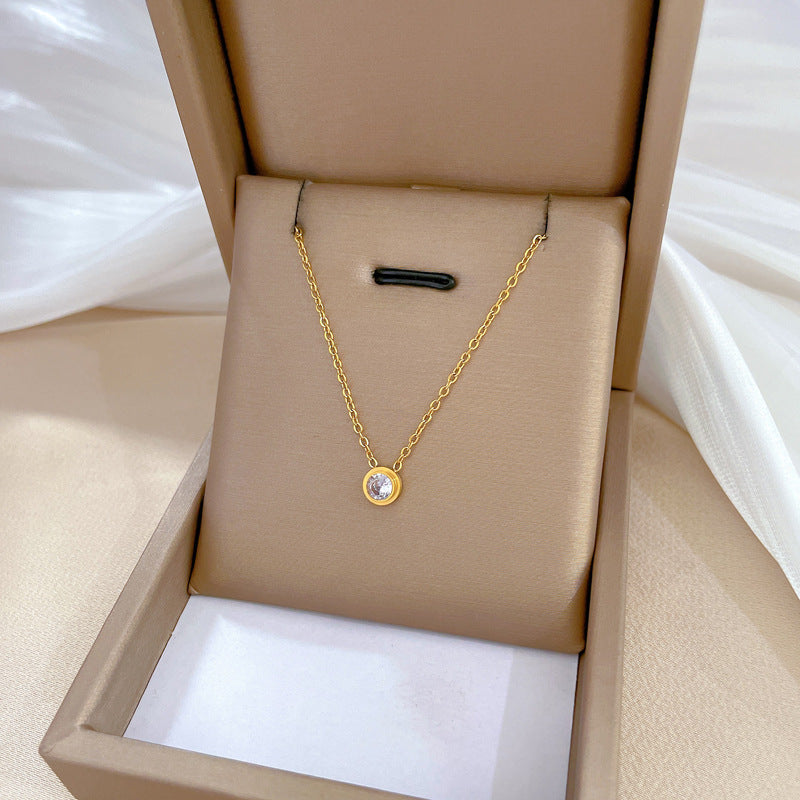Beaumont Gold Crystal Pendant - emmy-rae-jewels.com