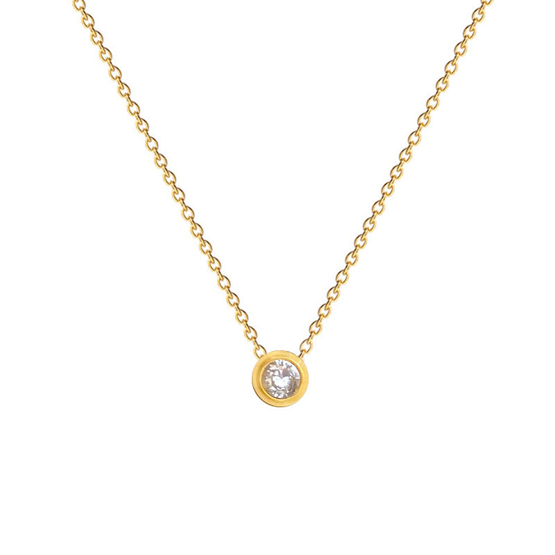Beaumont Gold Crystal Pendant - emmy-rae-jewels.com