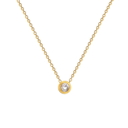 Beaumont Gold Crystal Pendant - emmy-rae-jewels.com