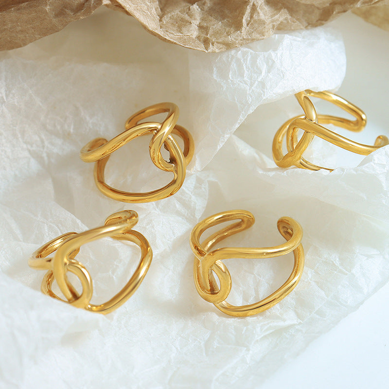 Alina Golden Knot Ring - emmy-rae-jewels.com