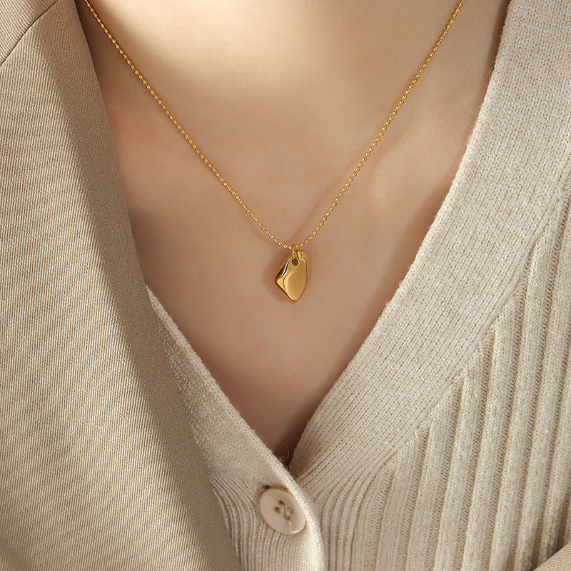Charming Glimmer Gold Necklace - emmy-rae-jewels.com