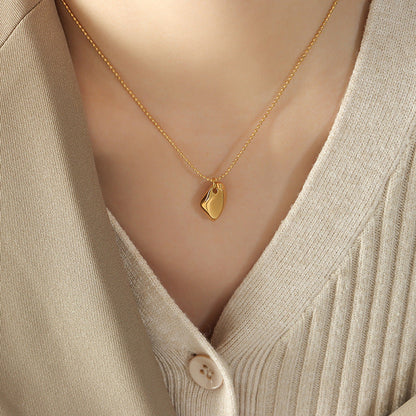 Charming Glimmer Gold Necklace - emmy-rae-jewels.com