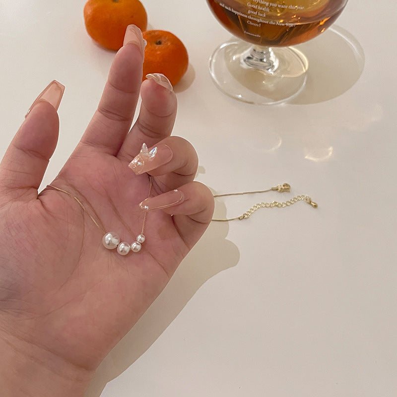 Asana Layered Pearl Necklace - emmy-rae-jewels.com