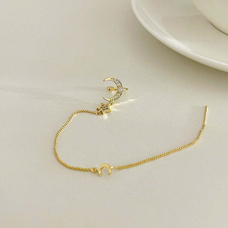 Celestial Star And Moon Earrings - emmy-rae-jewels.com