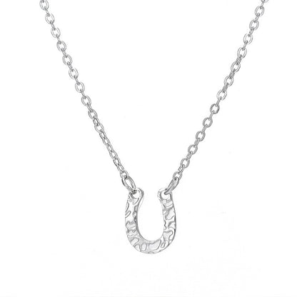 Lamia Horse Shoe Pendant Necklace
