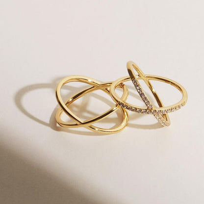 Eva's Harmony Gold Ring - emmy-rae-jewels.com