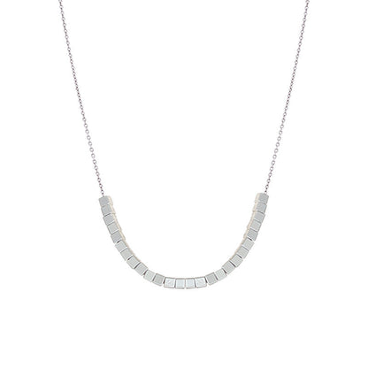 Emilia Silver Link Necklace