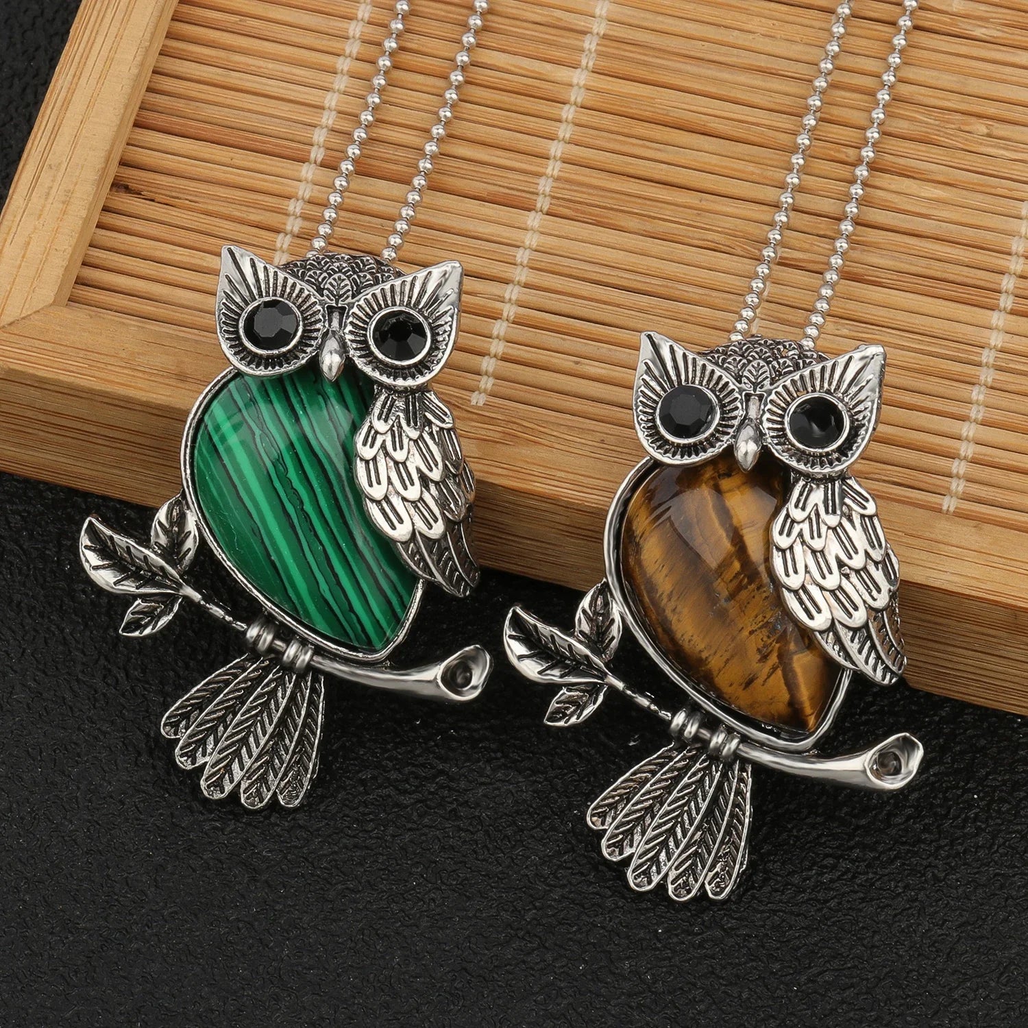 Crystal Owl Wisdom Pendant Necklace - emmy-rae-jewels.com