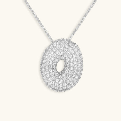 Hailey Bubble Initial Necklace - emmy-rae-jewels.com
