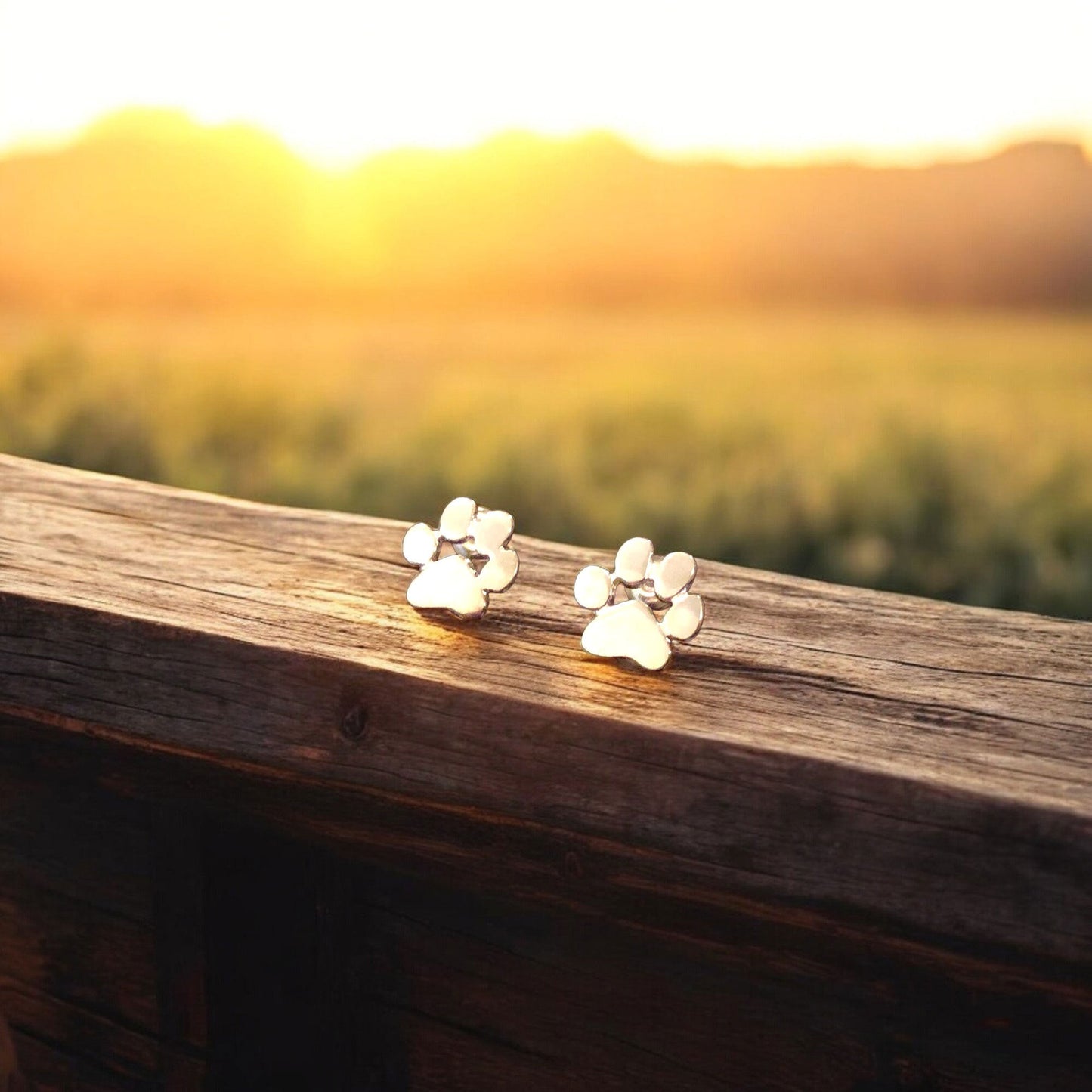 Hypoallergenic Paw Earrings – Made of Stainless Steel - emmy-rae-jewels.com