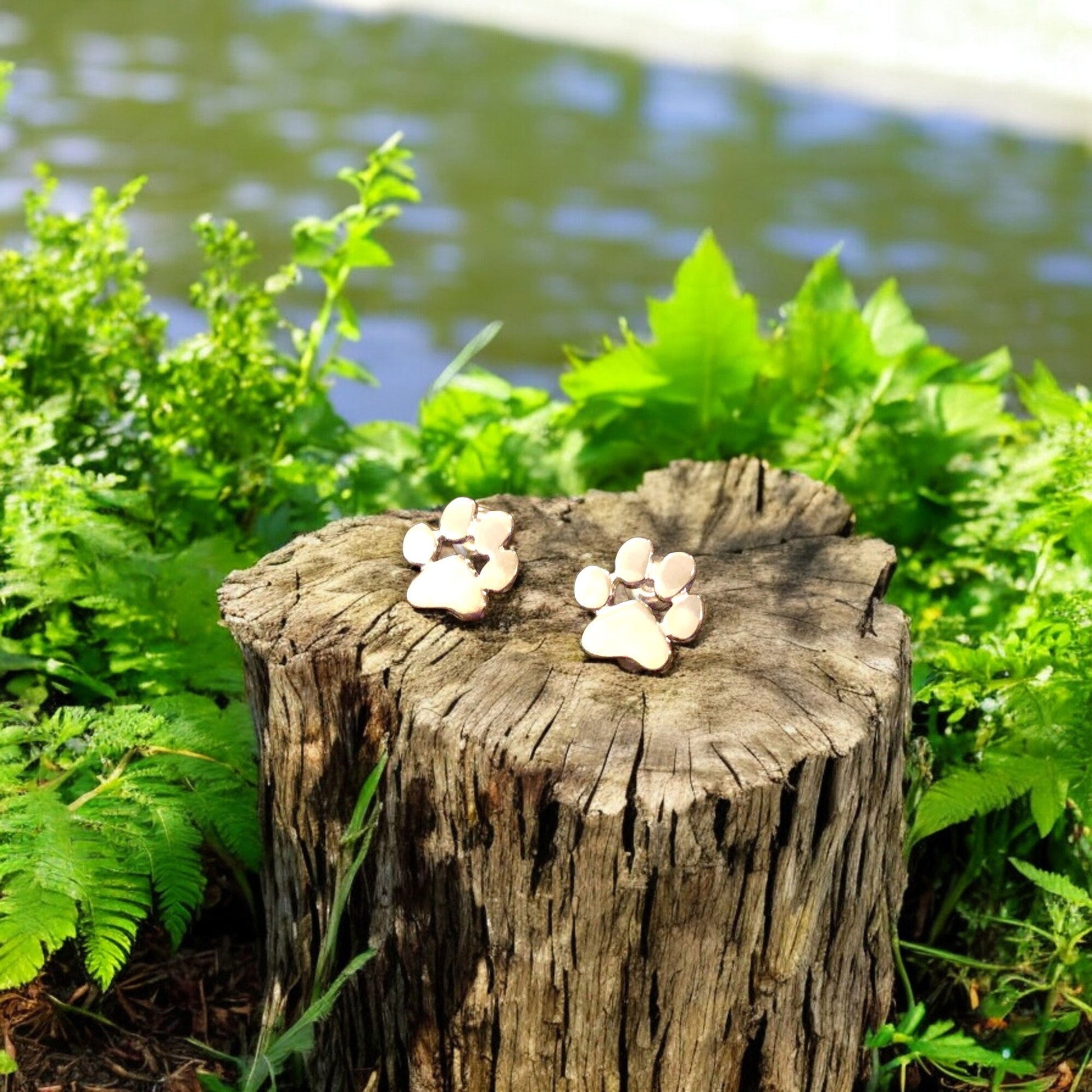 Hypoallergenic Paw Earrings – Made of Stainless Steel - emmy-rae-jewels.com