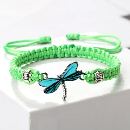 Dragonfly Dreams Handwoven Bracelet - emmy-rae-jewels.com
