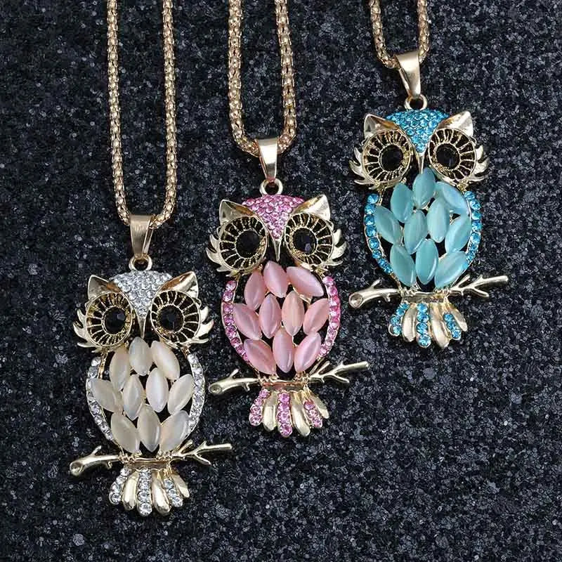 Golden Owl Necklace - emmy-rae-jewels.com