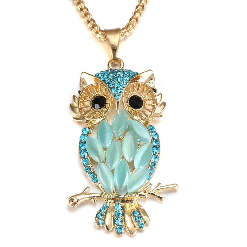 Golden Owl Necklace - emmy-rae-jewels.com