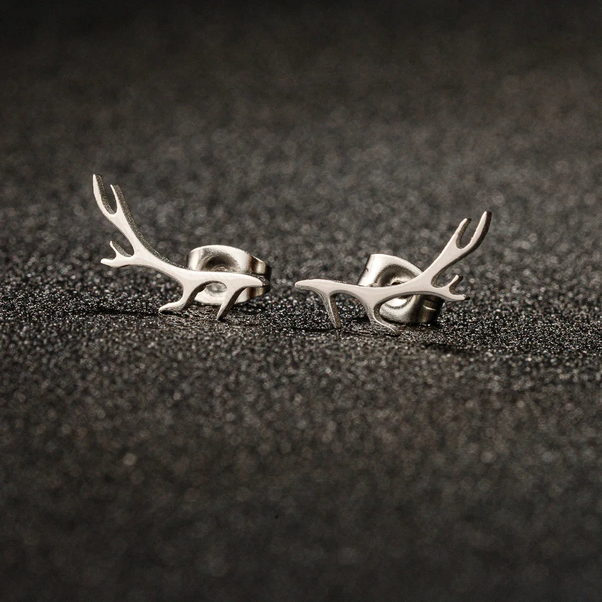 Deer Antler Stud Earrings - emmy-rae-jewels.com