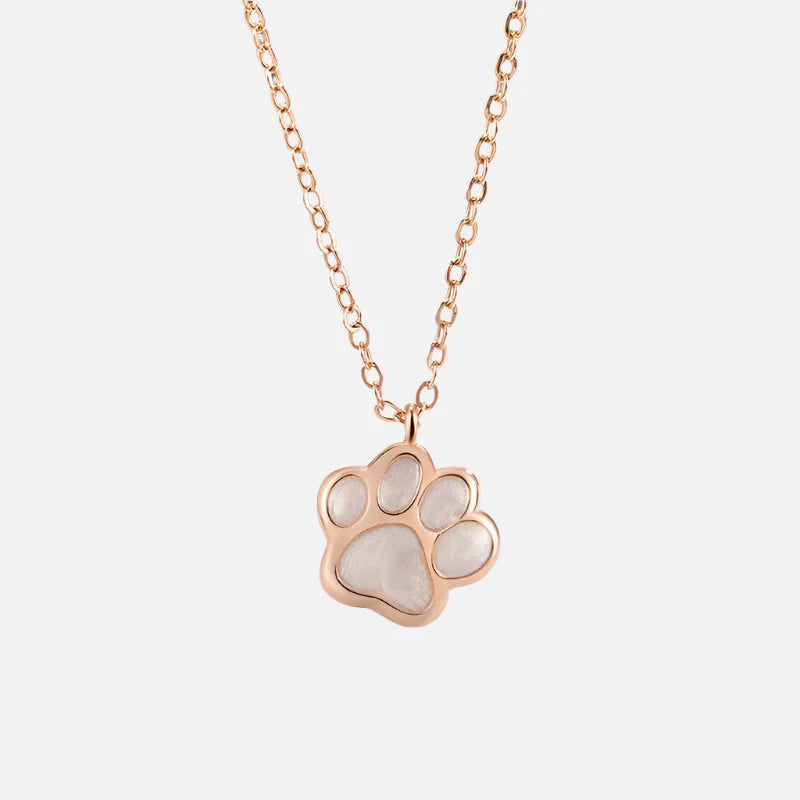 Necklace with Paw Charm - emmy-rae-jewels.com