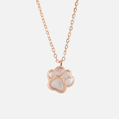 Necklace with Paw Charm - emmy-rae-jewels.com