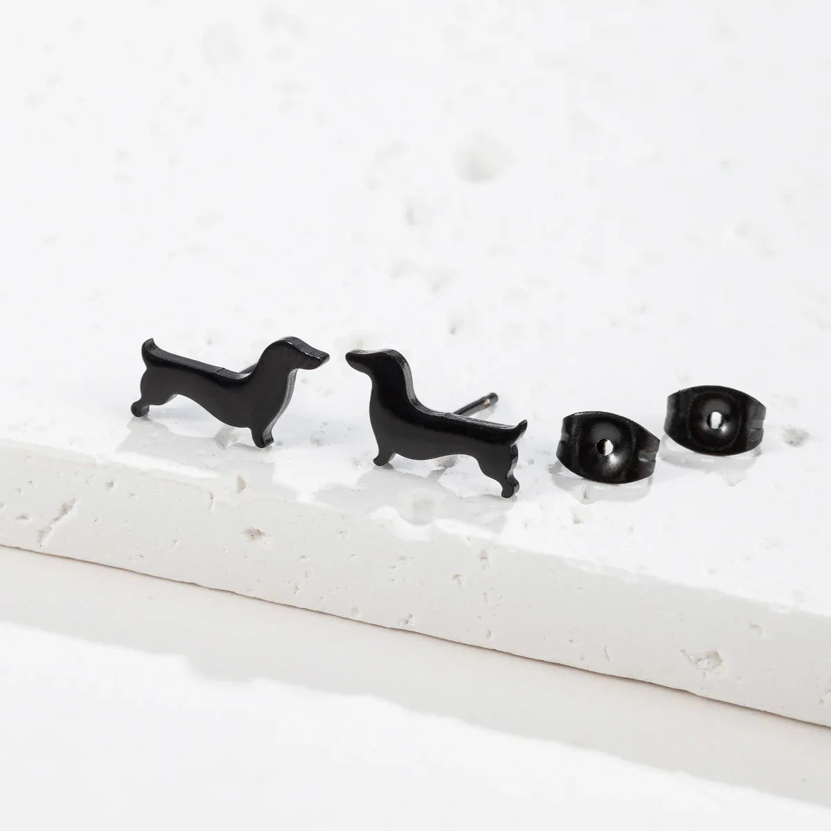 Dachshund Stud Earrings - emmy-rae-jewels.com