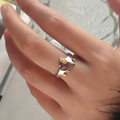 925 Sterling Silver Dachshund Ring – Adjustable Fit - emmy-rae-jewels.com