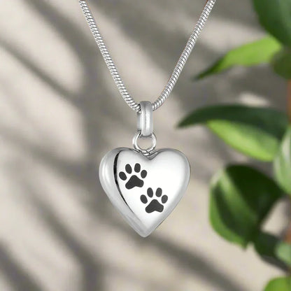 Pet Lovers Heart-Shaped Necklace