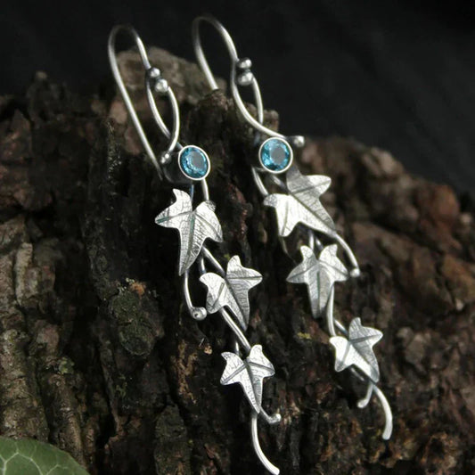 Antique Leaf Elf Earrings - emmy-rae-jewels.com