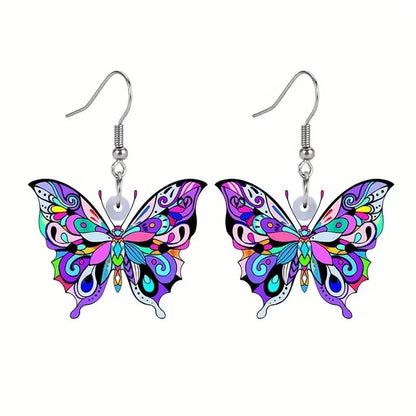 Colorful Butterfly Earrings for Women - emmy-rae-jewels.com