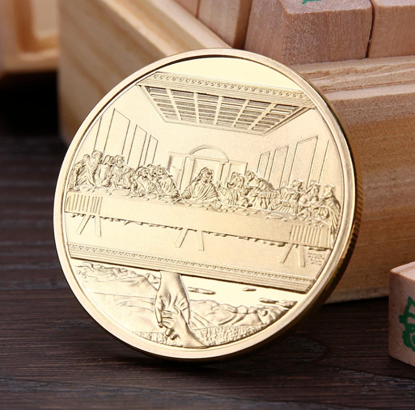 Last Supper Coin - emmy-rae-jewels.com