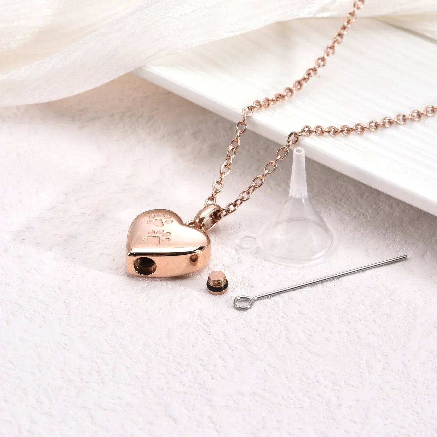 Pet Lovers Heart-Shaped Necklace