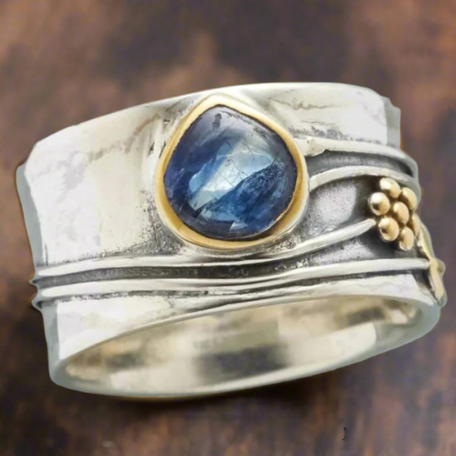 Bohemian Gemstone Meditation Ring - emmy-rae-jewels.com