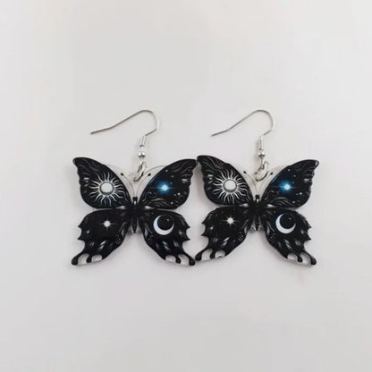 Sun Moon Butterfly Earrings - emmy-rae-jewels.com