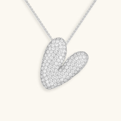 Hailey Bubble Initial Necklace - emmy-rae-jewels.com