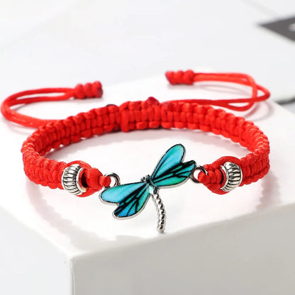 Dragonfly Dreams Handwoven Bracelet - emmy-rae-jewels.com