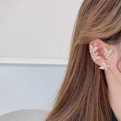 Butterfly Garden Crescent Earrings - emmy-rae-jewels.com