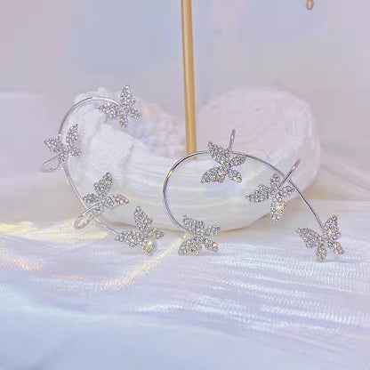 Butterfly Garden Crescent Earrings - emmy-rae-jewels.com