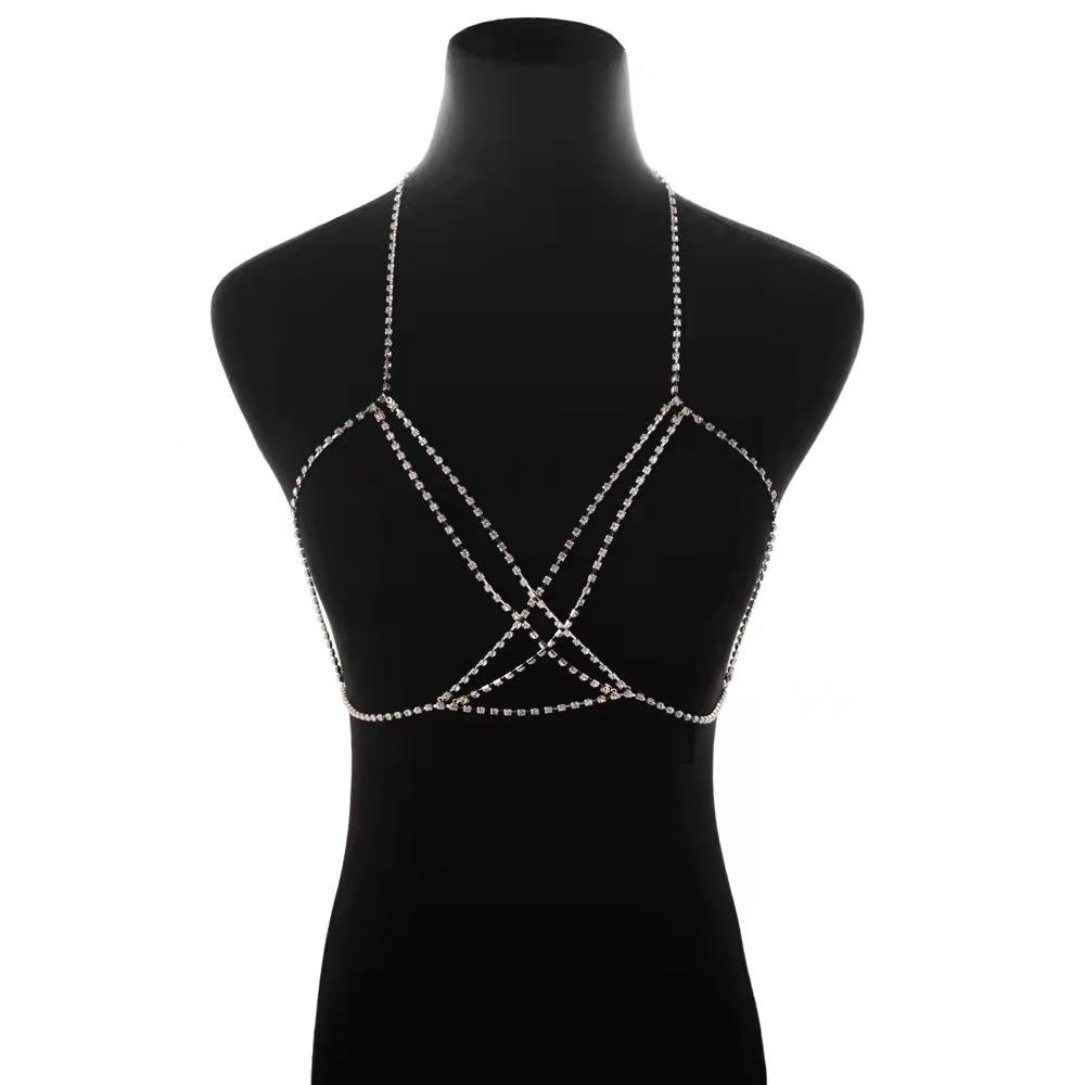 Crossed Top Body Chain - emmy-rae-jewels.com