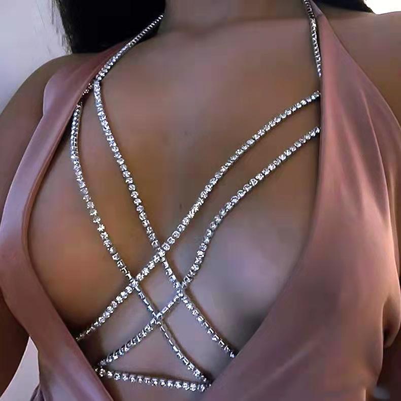 Crossed Top Body Chain - emmy-rae-jewels.com