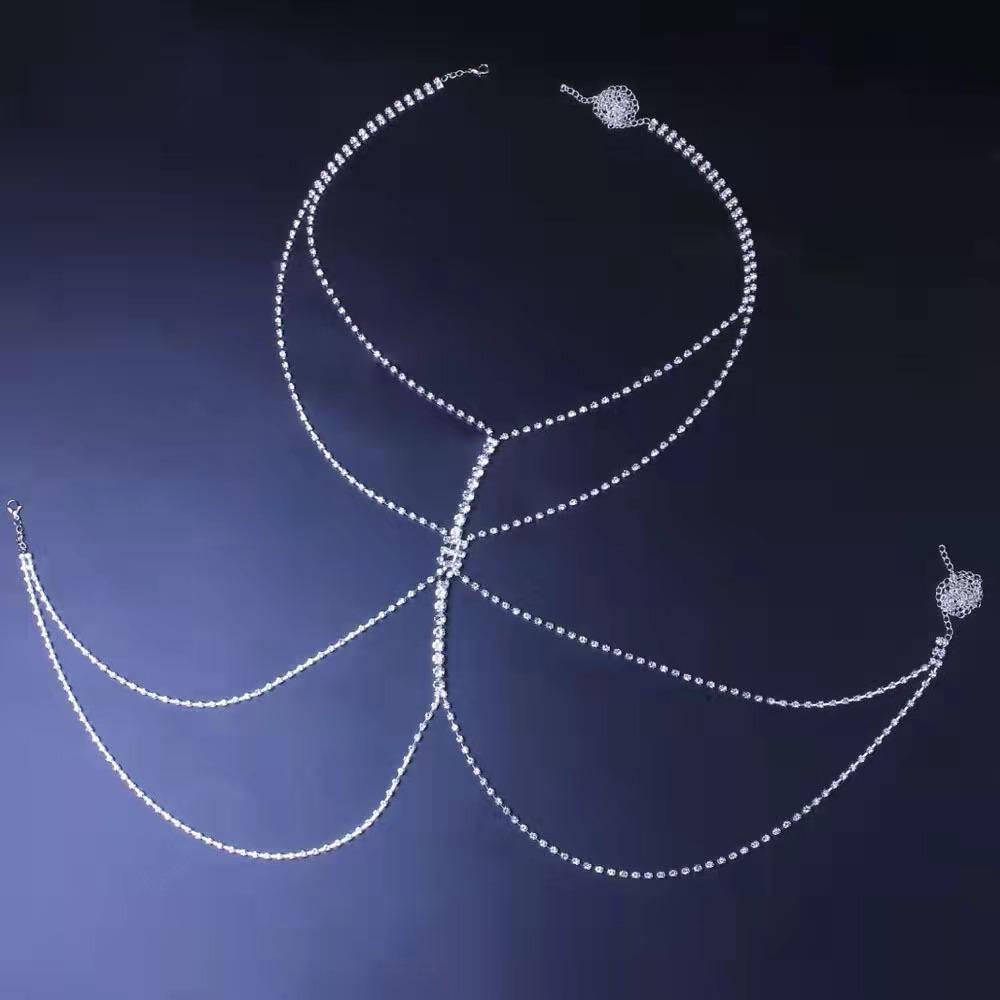 Absolute Immersion Zirconia Body Chain - emmy-rae-jewels.com