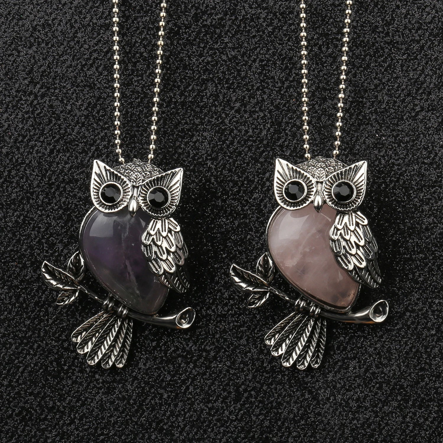 Crystal Owl Wisdom Pendant Necklace - emmy-rae-jewels.com