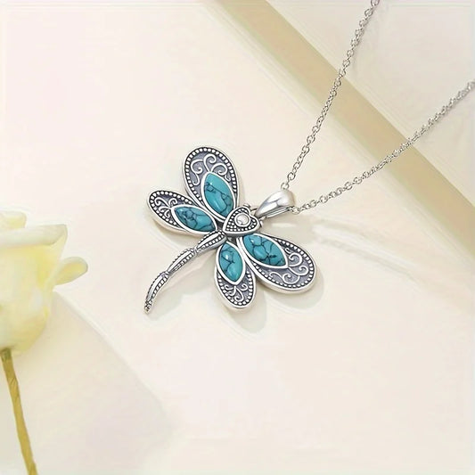 Dragonfly Dreams Silver Pendant Necklace - emmy-rae-jewels.com