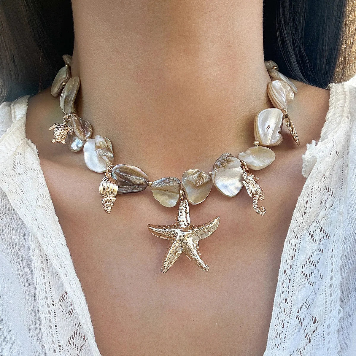 Ocean Dreams Blue Necklace - emmy-rae-jewels.com