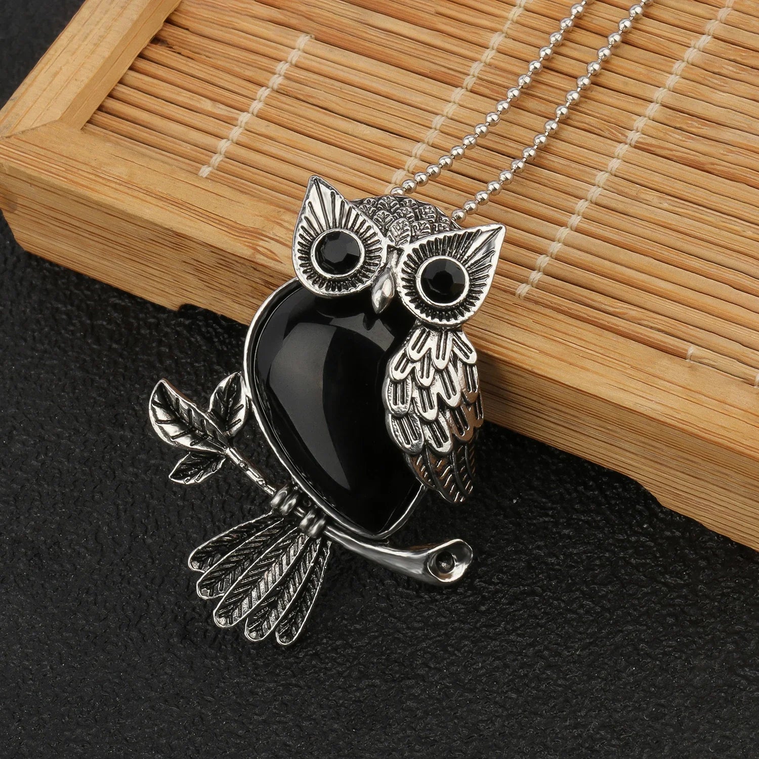 Crystal Owl Wisdom Pendant Necklace - emmy-rae-jewels.com