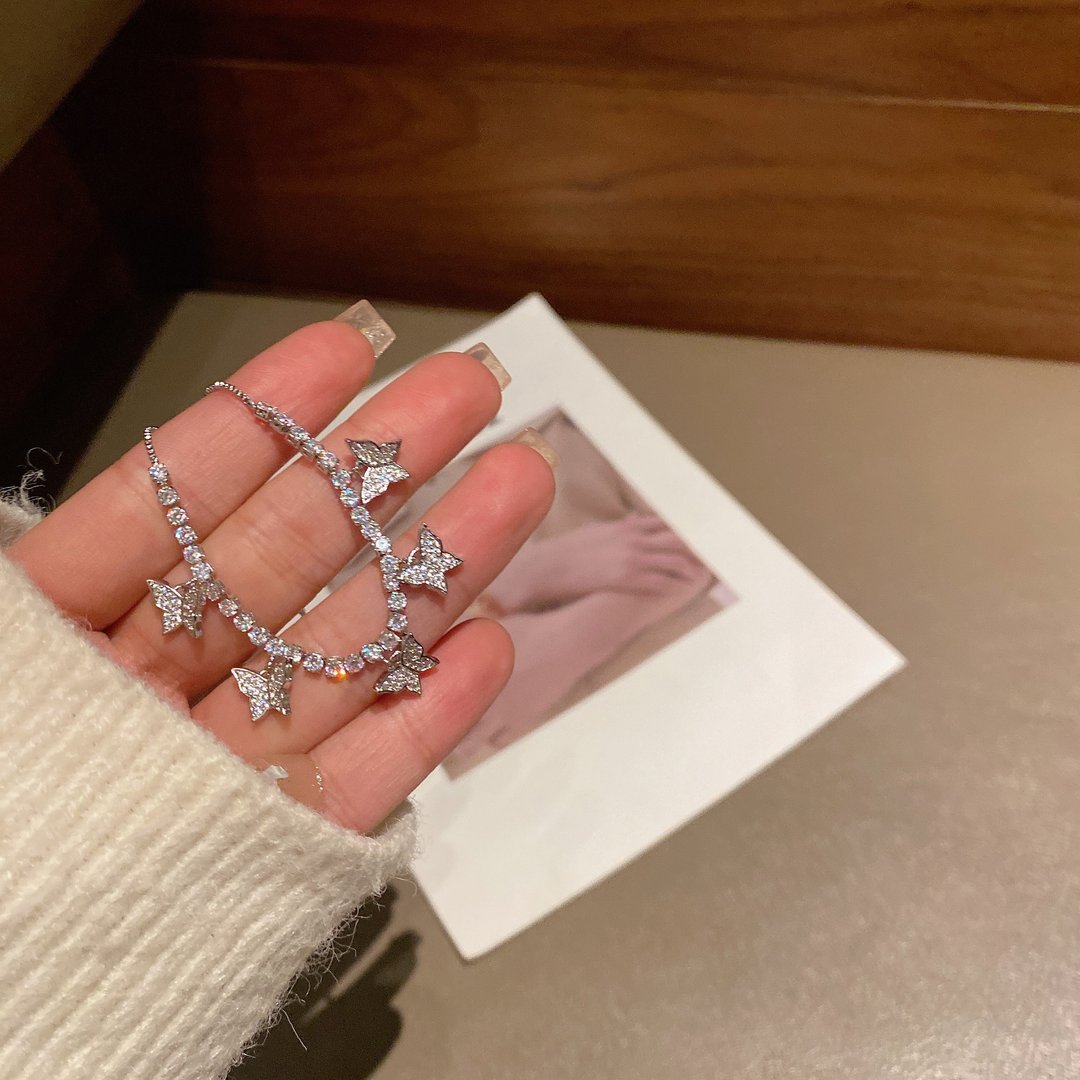 Camelia Butterfly Tennis Bracelet - emmy-rae-jewels.com