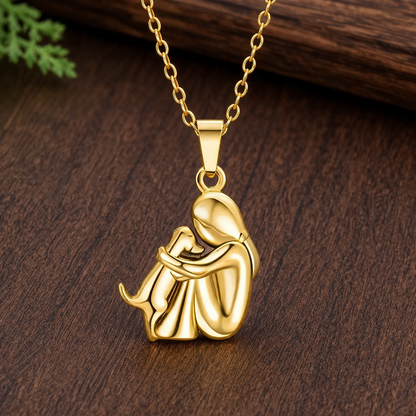 Dog Embrace Necklace