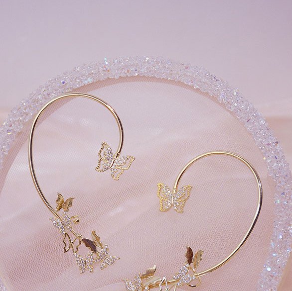 Butterfly Haven Zirconia Earrings - emmy-rae-jewels.com