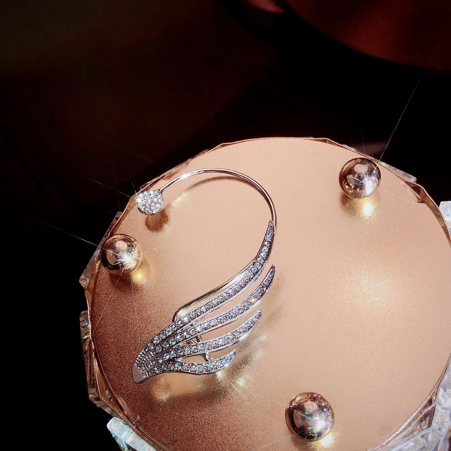 Butterfly's Ascent Silver Earrings - emmy-rae-jewels.com