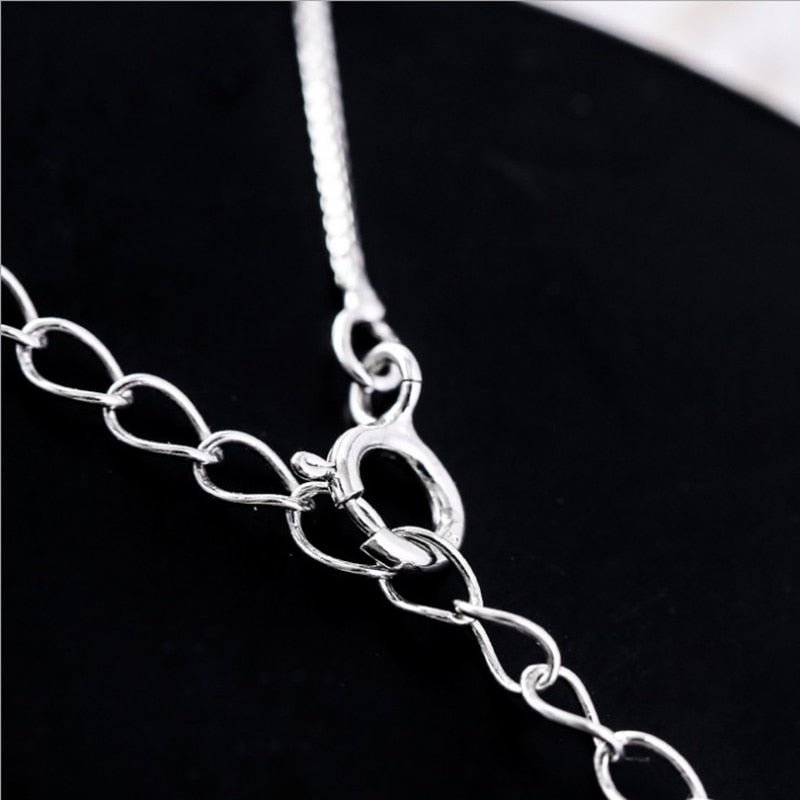 Crescent and cat elegant cat necklace - emmy-rae-jewels.com